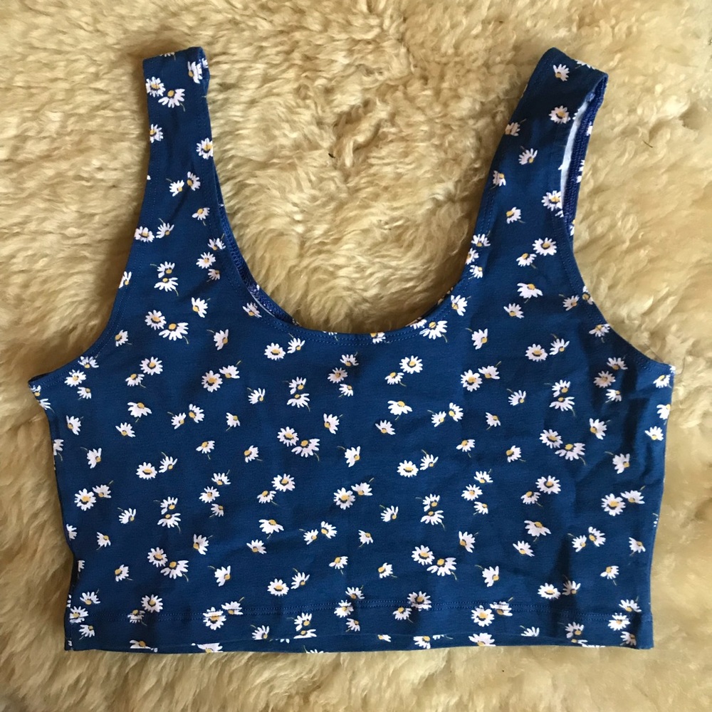 American Apparel spandex crop top